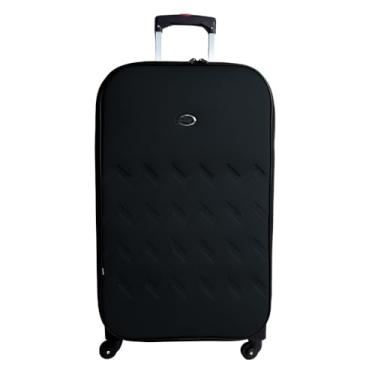Imagem de Mala de Viagem 28Kg Giratória 360° Forrada e Resistente (Preto)