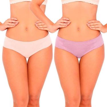 Imagem de Kit/2 Calcinha Love Secret 819302 Laterais Confort Algodão T. P/GG, M,