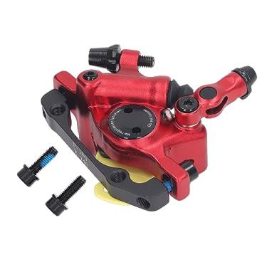 Imagem de Pinça de Freio de Roda de Scooter, Pinça de Freio a Disco de Alto Desempenho de Frenagem Controle Aprimorado de Resposta Rápida para M365pro Pro2 (Vermelho)