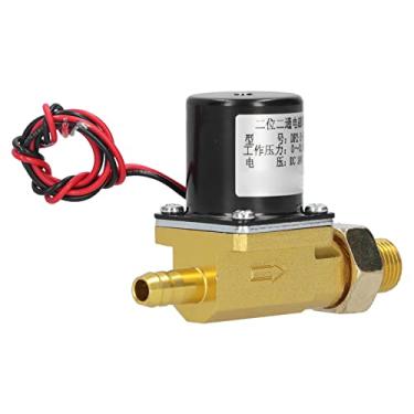 Imagem de Válvula Solenóide Elétrica, Válvula de Controle de Latão Adequada para Gás Neutro e Líquido Com Ampla Faixa de Temperatura, Válvula Solenóide de Soldagem de 24V CC para Argônio,