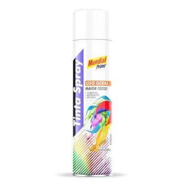 Imagem de Tinta spray 400ml mundial prime ug branco semi bri - AEROFLEX