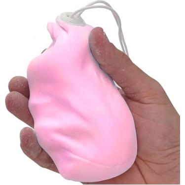 Imagem de Literal Savage Bola de giz de escalada sem bagunça para levantamento, escalada, ginástica e crossfit – Bola de giz recarregável com carbonato de magnésio puro para mãos secas e melhor aderência – 65 g