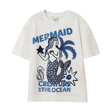 Imagem de Blusa Hering Infantil Menina Oversized Super Cotton-Feminino