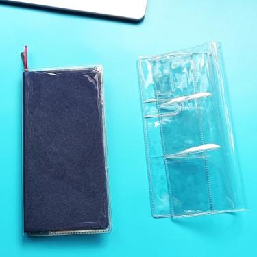 Imagem de Capa transparente para semanas – 20 x 19 cm, capa protetora para agenda, capa transparente para livros, capas de plástico transparente para livros