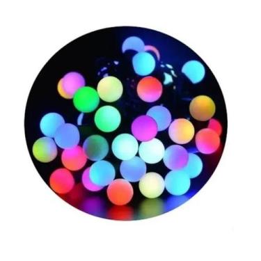 Imagem de Pisca Pisca Bolas Super Brilhante Colorido 30 Leds 220V - ZEIN