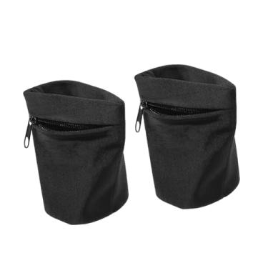 Imagem de kowaku 2 carteiras de pulso com organizador de zíper, bolsa de pulso prática, leve e portátil para basquete, caminhadas e compras.