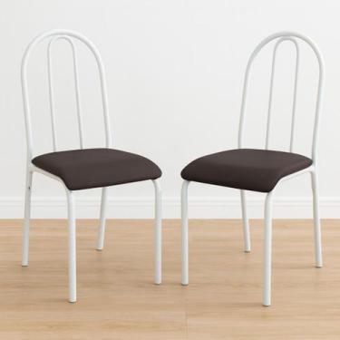 Imagem de Kit 2 Cadeiras de Jantar Varanda Cozinha Sala de Estar Epoxi 544.arc -