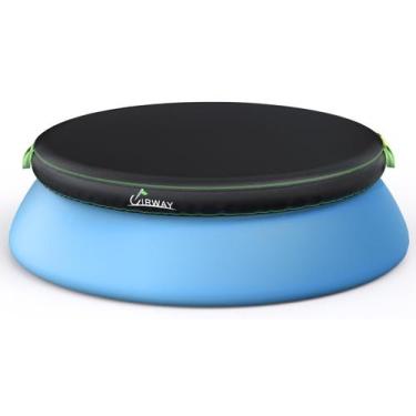 Imagem de Cobertura de piscina UIRWAY 13FT Round para piscinas acima do solo pre