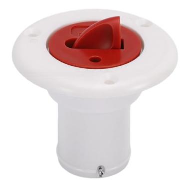 Imagem de Haofy Enchimento da Plataforma do Barco, Tampão de água de Combustível de Aço Inoxidável Abs Com Corrente Anti Perda, para Barcos Iates Rvs Caminhões Tratores Reboques (WHITE)