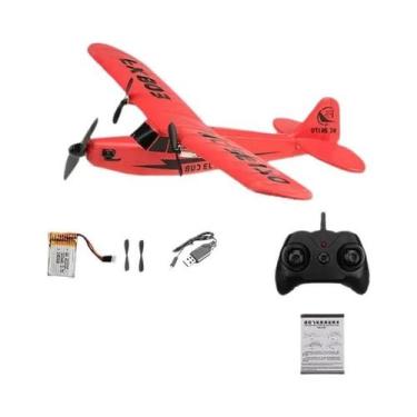 Imagem de Avião RC Para Crianças 24G 2CH EPP Controle Remoto Super Planador Brin