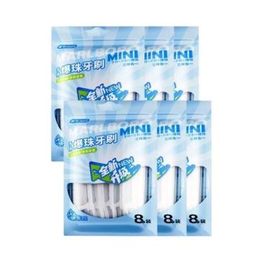 Imagem de Escova De Dente Descartável Mini Portátil Para Viagem, Embalada Indivi