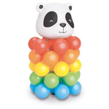 Imagem de Brinquedo Educativo Maralex Ursinho Empilhadinho Multi Esfera Colorido