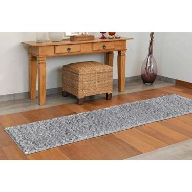 Imagem de Tapete silky passadeira 0,66 x 1,80 quarto corredor pelo macio 100% an