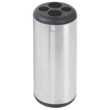 Imagem de Lixeira Inox Tramontina Porta Copos 31L Scotch Brite
