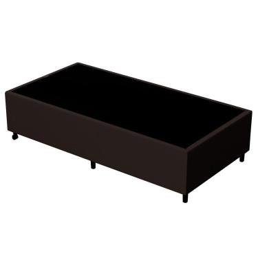 Imagem de Base Para Cama Box Solteiro 88X188Cm Hit I02 Corano Marrom