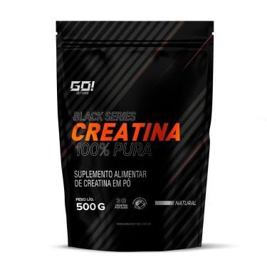 Imagem de Creatina Monohidratada 100% Pura 500g Refil – GO NUTRITION-Unissex