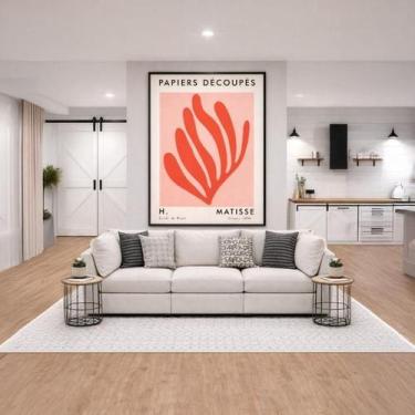 Imagem de Canvas Papiers Découpés École De Paris 40X30Cm Mold Preta - Quadros On