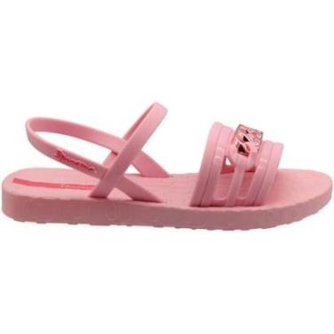 Imagem de Sandália Rasteira Ipanema Metal Glam Infantil Menina-Feminino
