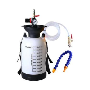 Imagem de Bomba Pneumática De 5L Para Fluidos Automotivos, Enchedor De Óleo De C