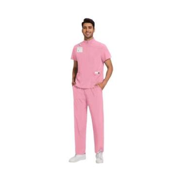Imagem de Conjunto De Scrubs Cirúrgicos Unissex Para Hospital, Uniforme De Médic