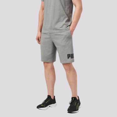Imagem de Shorts Puma Ess N.1 Masculino, Cinza, G