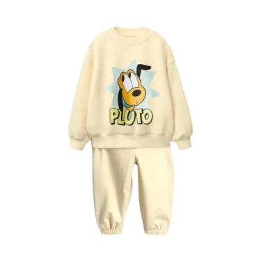 Imagem de Conjunto De Moletom Infantil Moderno Com Capuz De Carro E Calça, Agasa