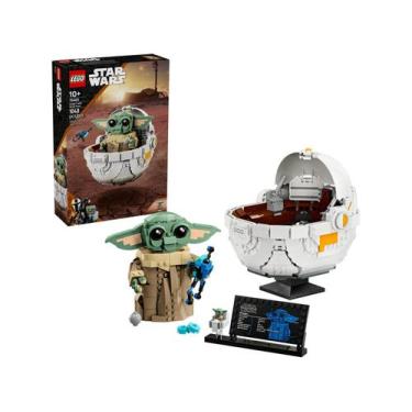 Imagem de LEGO O Mandaloriano Grogu com Berço Voador