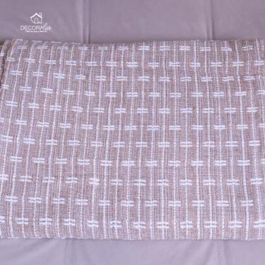 Imagem de Manta para Sofá Tijolinho Grande Luxo Casal Decorativa Protetora 1,90 