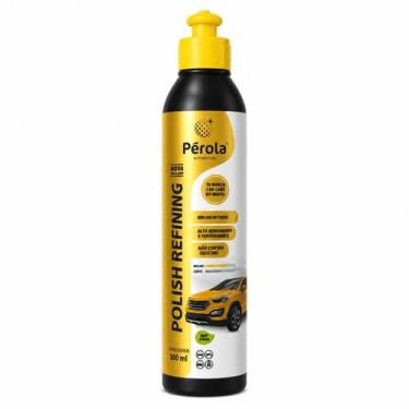 Imagem de Polidor Pérola Refining 300ml Automotivo: Acabamento e Brilho Intenso 