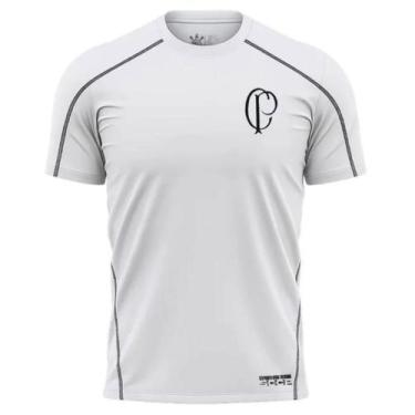 Imagem de Camisa Corinthians Branco Masculina Oficial Licenciada - Coimbra, Bran