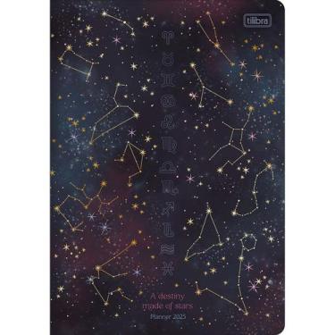 Imagem de Tilibra - Planner Grampeado 17,8 x 25,4 cm Magic 90 G 2025 - Signos fu