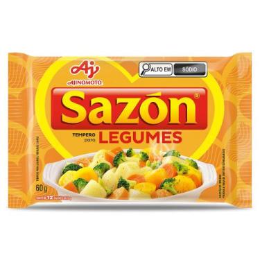 Imagem de Tempero em Pó Sazón para Legumes 60g Realce Sabor Rápido e Prático - A