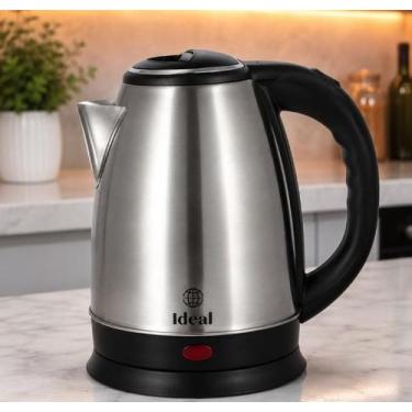 Imagem de Chaleira Inox Elétrica Desligamento Automatico 1.8L 1500W 220V - IDEAL