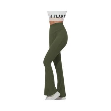 Imagem de Calças De Yoga Femininas De Cintura Alta Com Controle De Barriga, Legg