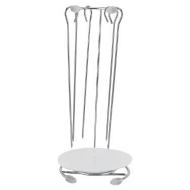 Imagem de 01 Grelha para espetos de churrasco, multiuso, fácil de usar, segura para usar para acampar ao ar livre para caminhadas