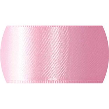 Imagem de FITA CETIM SIMPLES CF001 7 mm COR 310 ROSA BEBÊ Peça 10 metros