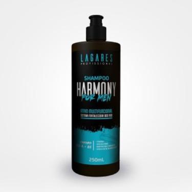 Imagem de Shampoo - Harmony For Men - 250ml - Lagares Profissional