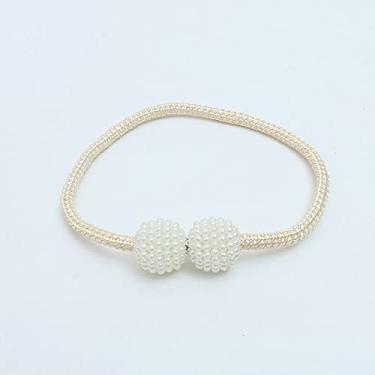 Imagem de Amarrações de cortina Correias e cordas de cortina sem atração magnética sem perfurações para armazenar acessórios de fivela de cortina magnética, T9,2 PCS