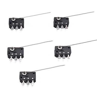 Imagem de MOOKEENONE 5X 4.8MM Terminal Connectors Microswitch Micro Switch Accessories for Arcade Change-Coin Acceptor