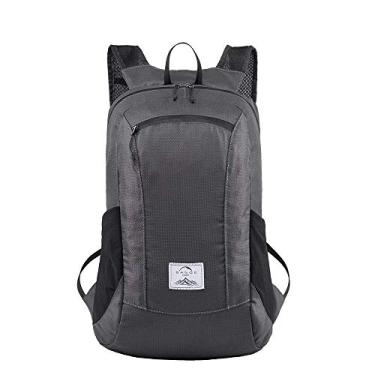 Imagem de Bolsa multifuncional durável, mochila dobrável, ventilação confortável, mochila de viagem, cofre conveniente, respirável, para homens e mulheres, ao ar livre