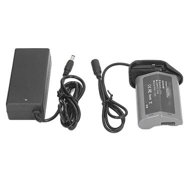 Imagem de Bateria Fictícia EN EL18, Kit Adaptador de Energia CA Com Chip Inteligente de Decodificação Completa AC100-240V para Câmera (Plugue UE)