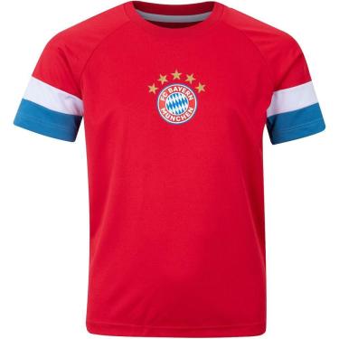 Imagem de Camiseta Bayern de Masculino Infantil Boleiro