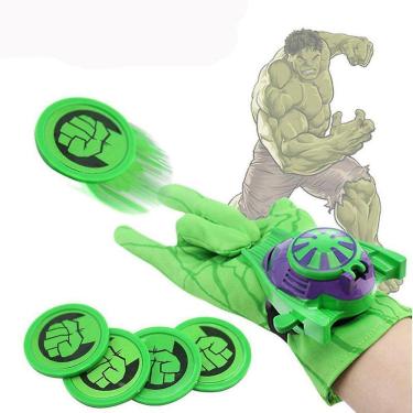 Imagem de Marvel Hulk Launcher Toy Kids Card Lanzagre Luva Brinquedo (Um Si