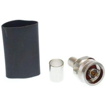 Imagem de Conector N macho - Times Microwave Easy Connector N Male Crimp - EZ-400-NMH-X - Conector EZ para LMR-400/LMR400- Também funciona com CNT-400 RFC-400 AX-400 (Individual) - Vendido por conjuntos de