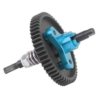 Imagem de Embreagem Diferencial Deslizante RC, Conjunto Completo de Embreagem Deslizante de Engrenagem de Dentes Retos 54T para Carros Slash 1/10 RC (Azul)