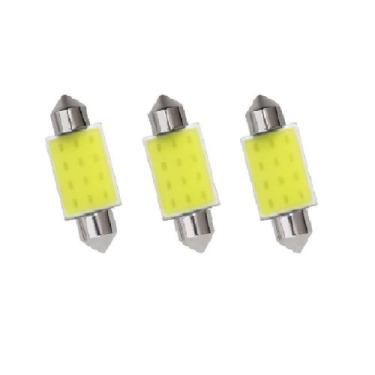 Imagem de Kit 3 Lâmpadas Torpedos 36mm Universal Blue Lion - LED 12V - Bluelion