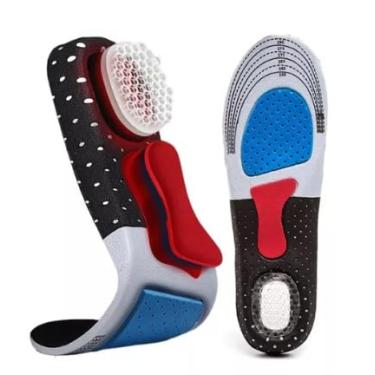Imagem de Palmilha Ortopédica Alivio Imediato Esporão Calcaneo Fasci Tamanho Da Palmilha 41-46