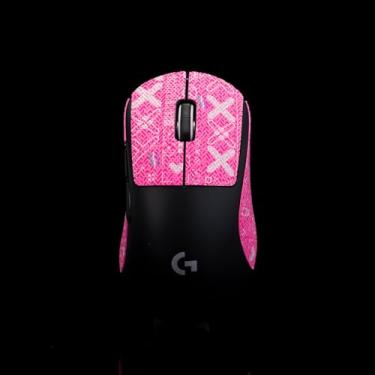 Imagem de Hokeyio Fita adesiva para logitech G Pro X Superlight 2 DEX (GPW4) - antiderrapante, controle aprimorado, resistência ao suor, melhora a aderência FPS Gaming e a proteção do mouse [pré-corte