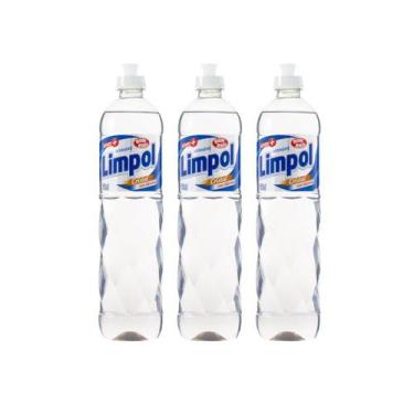 Imagem de Detergente Limpol Cristal Com Glicerina 500ML KIT 3