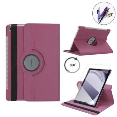 Imagem de Capa Giratória Para Tablet Samsung A9+ X216 + Caneta + Vidro - Star Ca
